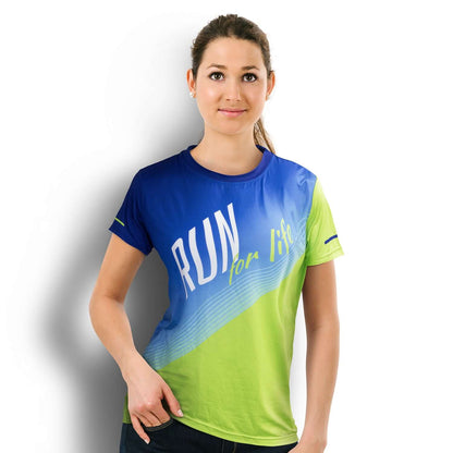 Custom Womens Sports T-Shirt Corporate Gift Singapore