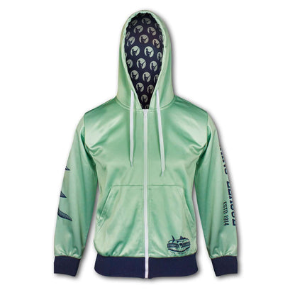 Custom Womens Sports Zipped Hoodie Corporate Gift Singapore