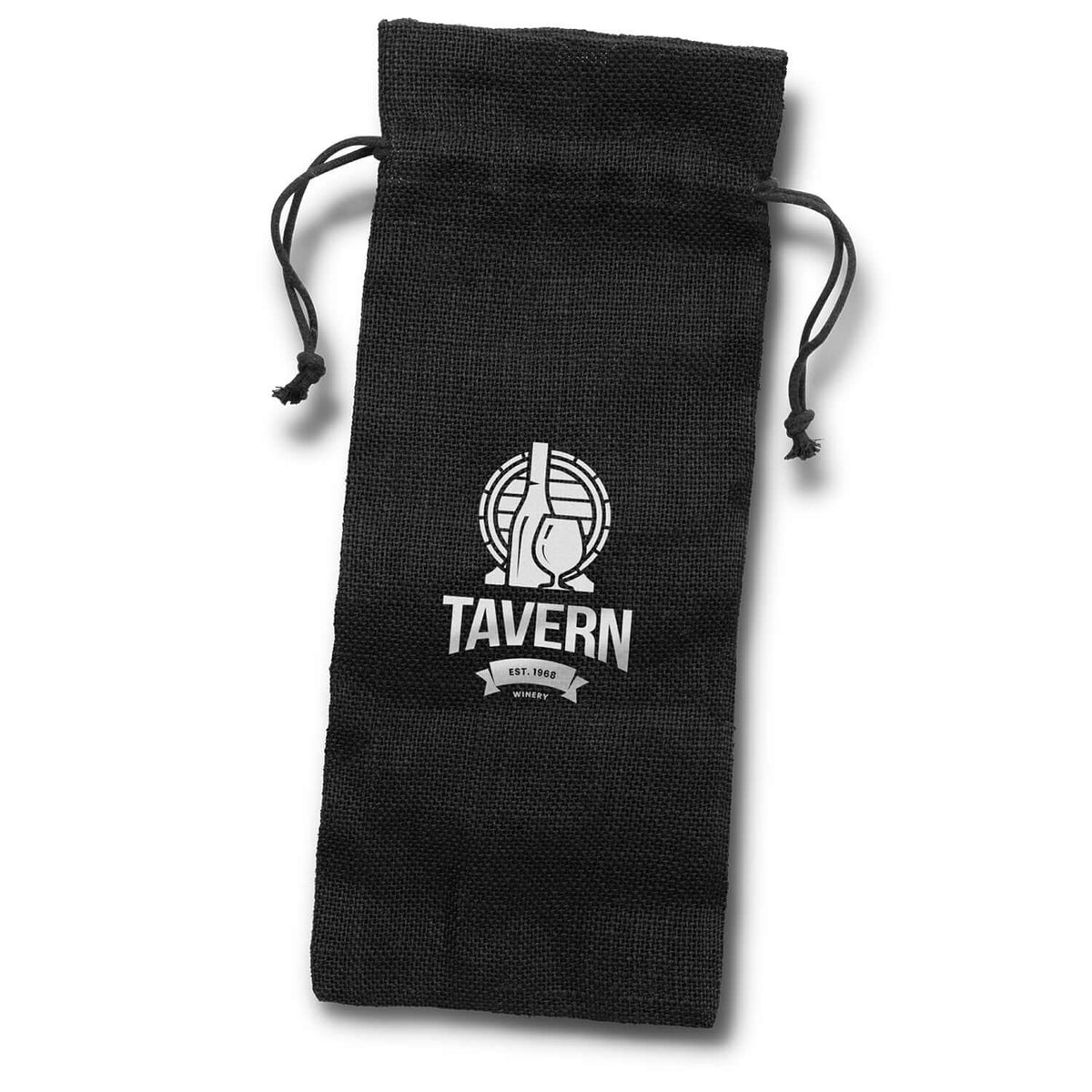 Jute Wine Drawstring Bag Corporate Gift Singapore