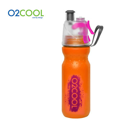 O2COOL Arctic Squeeze Sw Mist ‘N Sip Insulated Water Bottle 20oz with Lock & Mount Corporate Gifts Singapore