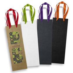 Champagne Ribbon Handle Paper Bag Corporate Gift Singapore