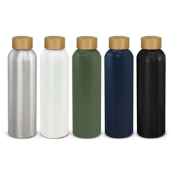 Eden Aluminium Bottle Bamboo Lid Corporate Gift Singapore
