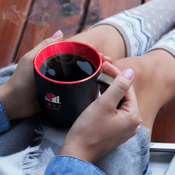 Two Tone Mocha Coffee Mug Corporate Gift Singapore