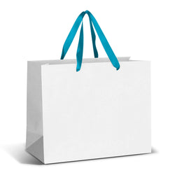 Large Ribbon Handle Paper Bag - Full Colour Corporate Gift Singapore