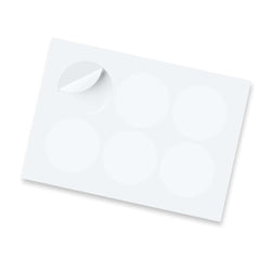 Sticker Sheet 80mm Circle - Gloss Corporate Gift Singapore
