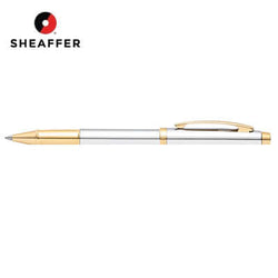 Sheaffer® 100 Chrome with Gold Trims Rollerball Pen