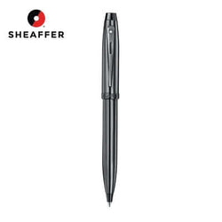 Sheaffer Ionic Gunmetal Grey Ballpoint Pen with Shiny PVD Trims Corporate Gifts Singapore