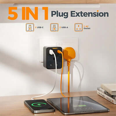 TESSAN PD30W Wall Plug Socket Extension Multi Charger Corporate Gifts Singapore