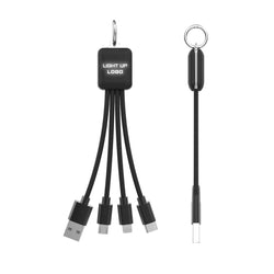 3 in 1 Fast Charging Cable (Rectangular) Corporate Gifts Singapore