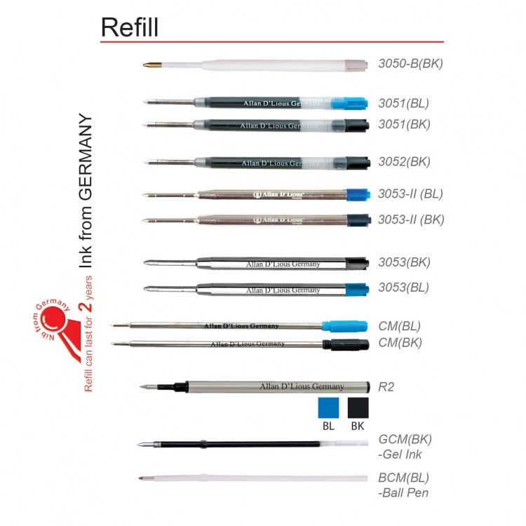 Allan D'Lious Refill Pen Corporate Gifts Singapore