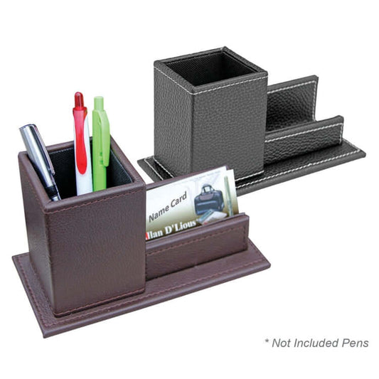 PU Pen Holder with Name Card Holder Corporate Gifts Singapore