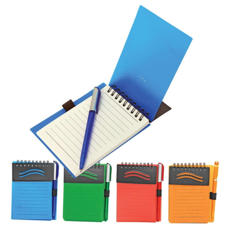 Plastic Notebook With Pen Corporate Gifts Singapore