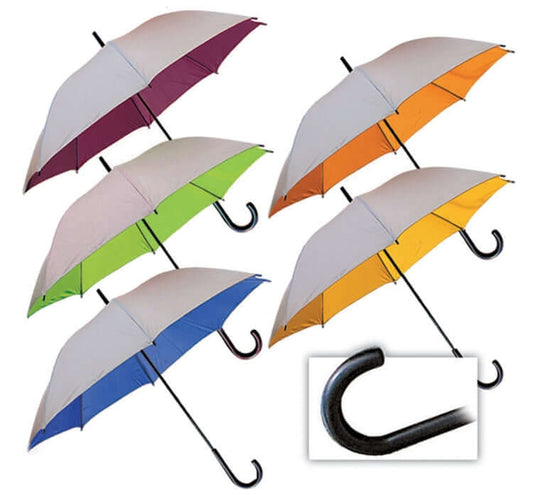 24'' Straight Umbrella with Inner Colours Corporate Gifts Singapore