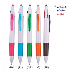 Tri Colour Plastic Pen Corporate Gifts Singapore