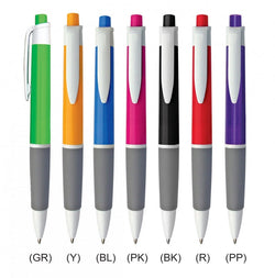 Plastic Pen with Grey Grip Corporate Gifts Singapore