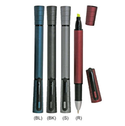 Plastic Ball Pen with Highlighter Corporate Gifts Singapore