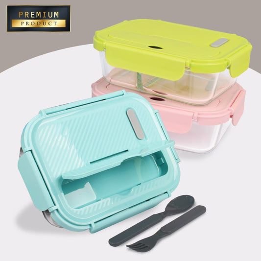 Glass Food Container with Divider Corporate Gifts Singapore