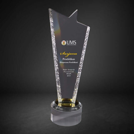 Crystal Award CY 1345 Corporate Gifts Singapore