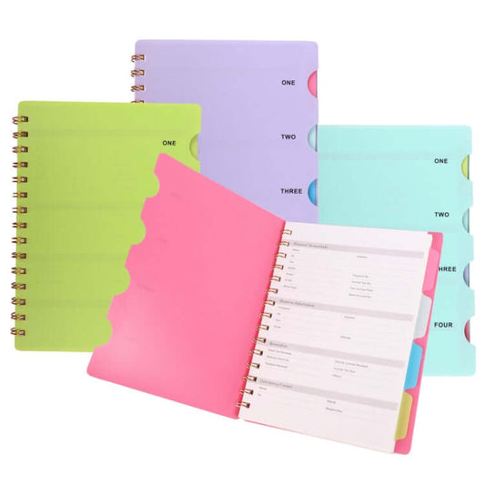 Notebook with Divider Corporate Gifts Singapore