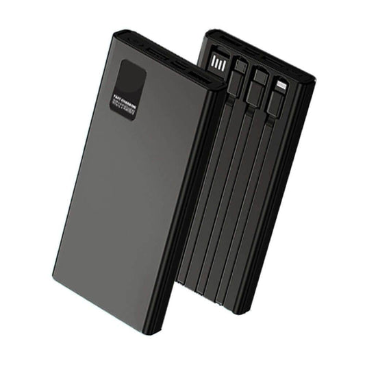 10000mAh 22.5W Super Quick Charge Powerbank with Built-in Cables - Giftmart.sg