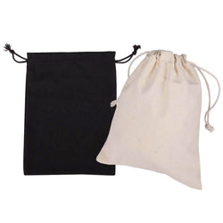 10oz Canvas Drawstring Pouch - Giftmart.sg