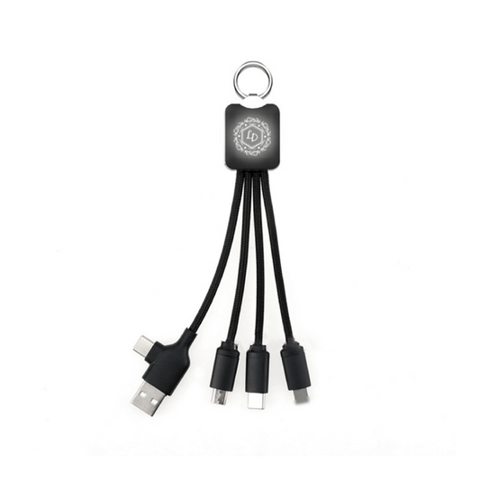 3 in 2 Fast Charging Cable (Rectangular) Corporate Gifts Singapore