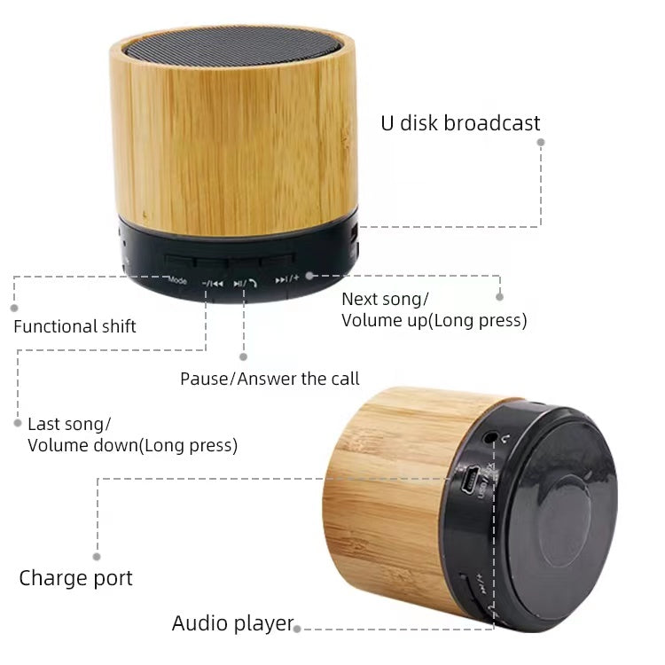 Bamboo Wood Speaker Corporate Gifts Singapore