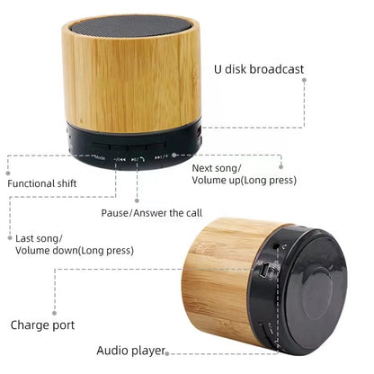 Bamboo Wood Speaker Corporate Gifts Singapore