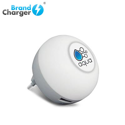 BrandCharger Glow2 Wall Plug USB Charger with Night light Corporate Gifts Singapore