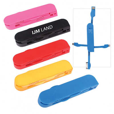 3in1 USB Cable Corporate Gifts Singapore