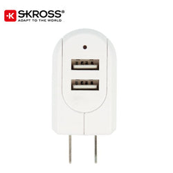 SKROSS 2 Port USB Charger - US and Japan Corporate Gifts Singapore