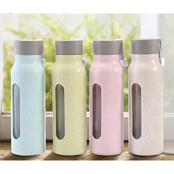 Eco Wheat Straw Glass Bottle Corporate Gifts Singapore