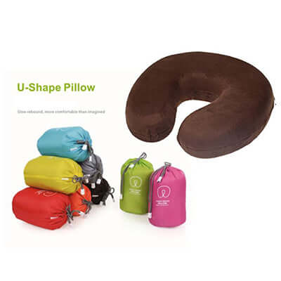 U-Shaped Memory Foam Neck Pillow Corporate Gifts Singapore