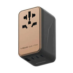 Momax 1-World 4-Port GaN Travel Charger 170W + USB-C Cable Corporate Gifts Singapore