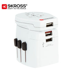 SKROSS Travel Adaptor PRO Light 3 x USB - World Corporate Gifts Singapore