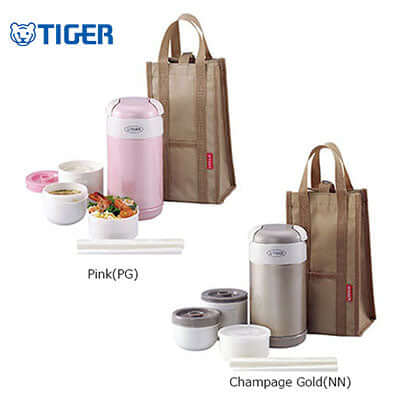 Tiger Lunch Box 3 containers with Bag LWR-A092 Corporate Gifts Singapore