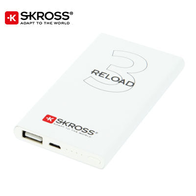SKROSS Reload 3 Power Bank - 3500 mAh Corporate Gifts Singapore