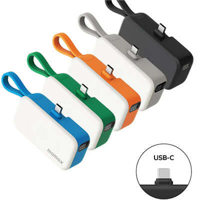 Momax 1-Power Mini 3-in-1 Power Bank 5000mAh Corporate Gifts Singapore