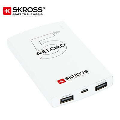 SKROSS Reload 5 Power Bank - 5500 mAh Corporate Gifts Singapore