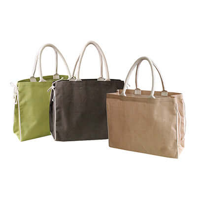 Eco Friendly Trendy Jute String Tote Bag Corporate Gifts Singapore