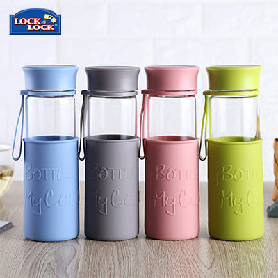 Lock & Lock My Bottle My Colour Glass Water Bottle 500ml Corporate Gifts Singapore