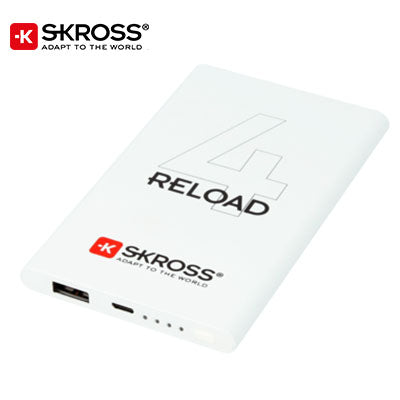SKROSS Reload 4 Power Bank - 4000 mAh Corporate Gifts Singapore