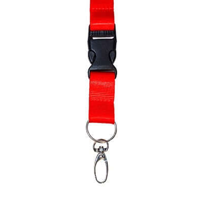 20mm Nylon Lanyard with safety breakaway and buckle Corporate Gifts Singapore