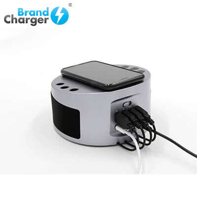 BrandCharger LYNQ Desktop Holder with Speaker and USB Hub Corporate Gifts Singapore
