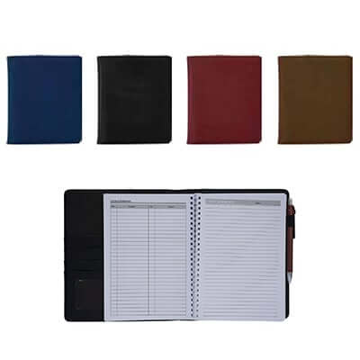 A5 Folder with Wire-O Notebook Corporate Gifts Singapore