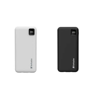 Verbatim 10000mAh PD 3.0 & QC 3.0 Power Pack with Embedded Cables Corporate Gifts Singapore