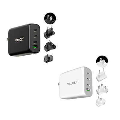 Valore PD 100W GaN Wall Charger (AC-PD100GaN) Corporate Gifts Singapore