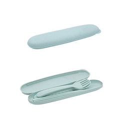 Eco Friendly Wheat Straw Portable Travel Cutlery Set Corporate Gifts Singapore