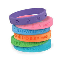 Custom Debossed Silicone Wristband Corporate Gifts Singapore