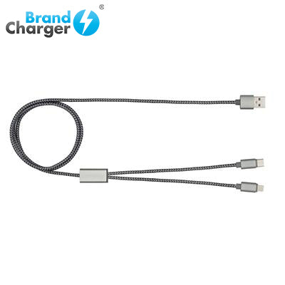 BrandCharger Trident Plus Aluminium Charging Cable Corporate Gifts Singapore